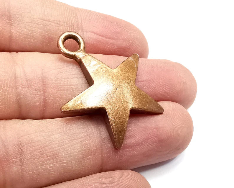 Star Charms Antique Copper Plated (33x28mm) G29050