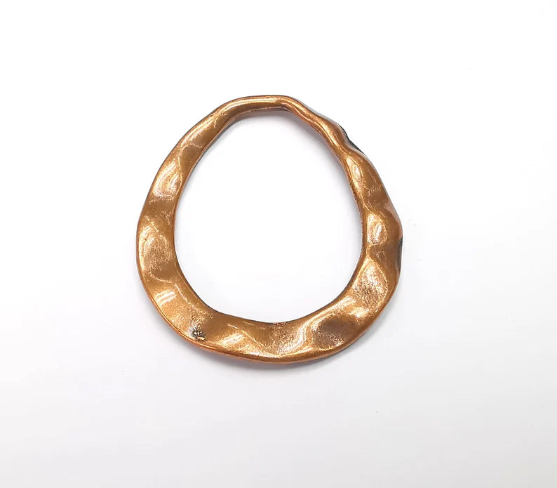 Oval Findings Antique Copper Plated Findings (53x46mm) G29207