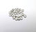 10 Antique Silver Beads, Antique Silver Plated Findings (6mm) G29252