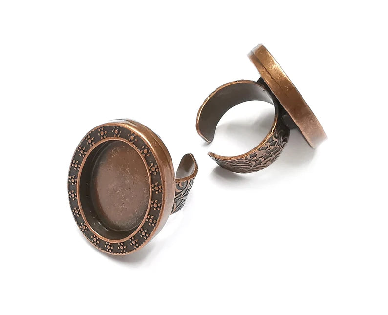 Antique copper deals rings