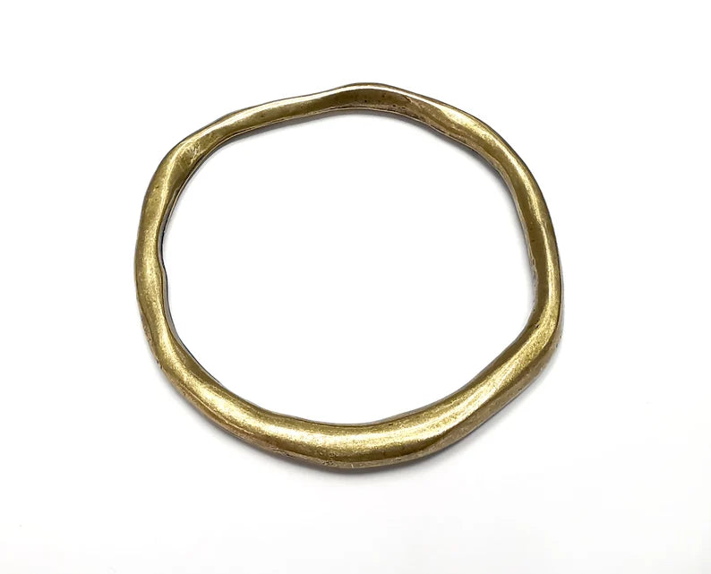 Circle Findings Antique Bronze Plated (75mm) G29278