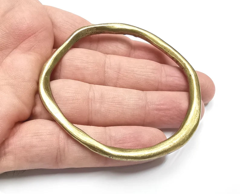 Circle Findings Antique Bronze Plated (75mm) G29278