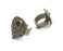 Tree Ring Blank Setting, Cabochon Mounting, Adjustable Resin Ring Base Bezels, Antique Bronze Inlay Ring Mosaic Ring Bezel (8mm) G28844