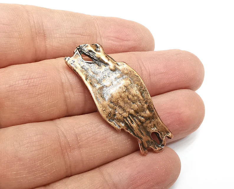 Sticks, Dangle Connector Charms Antique Copper Plated (43x20mm) G33080