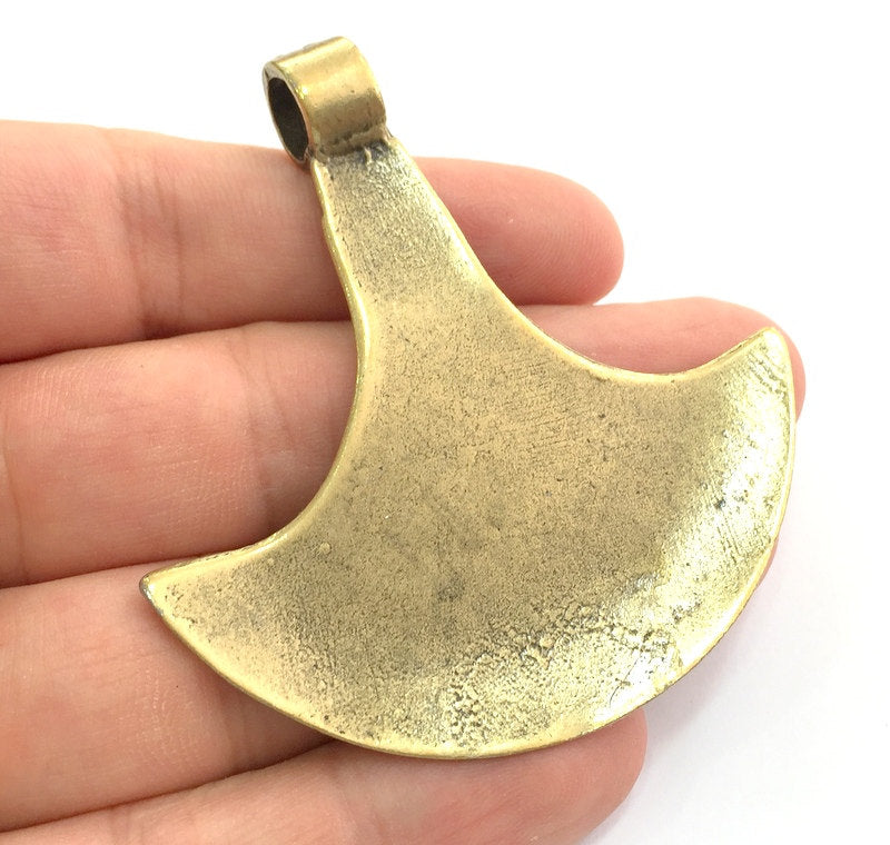 Antique Bronze  Metal Pendant  70x65 mm  G9440