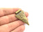 Antique Bronze  Pendant Triangle Pendant  47x27 mm  G13602