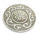 Antique Silver Large Pendants (70mm) Antique Silver Plated Metal  G5869