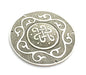 Antique Silver Large Pendants (70mm) Antique Silver Plated Metal  G5869