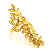 Adjustable Ring Blank, (1mm blank )  Gold Plated Brass G5933