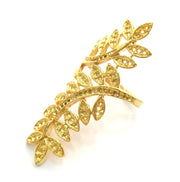 Adjustable Ring Blank, (1mm blank )  Gold Plated Brass G5933