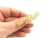 Adjustable Ring Blank, (1mm blank )  Gold Plated Brass G5938