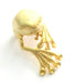 Adjustable Ring Blank, (3mm blank )  Gold Plated Brass G5941