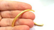 Bracelet Connector,Findings, Gold Plated Brass G12147