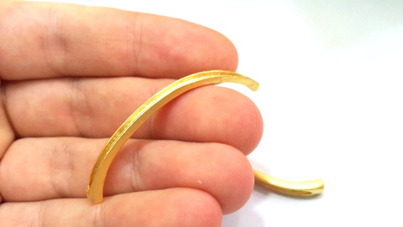 Bracelet Connector,Findings, Gold Plated Brass G12147