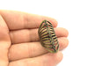 Adjustable Ring Blank, (3mm blank ) Antique Bronze Plated Brass G6013