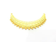 Gold Plated Linked Pendants (89x19mm)  G6185