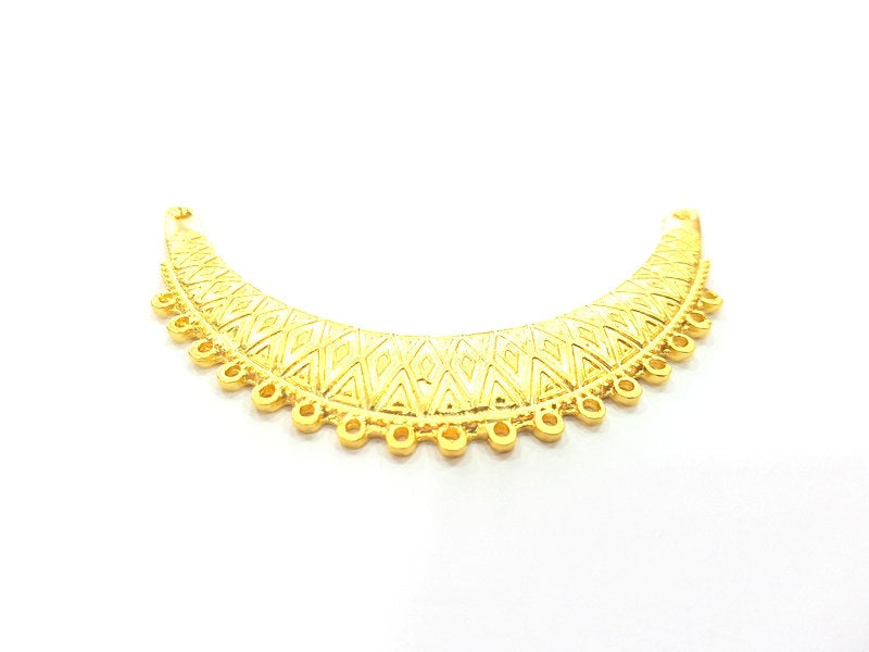 Gold Plated Linked Pendants (89x19mm)  G6185