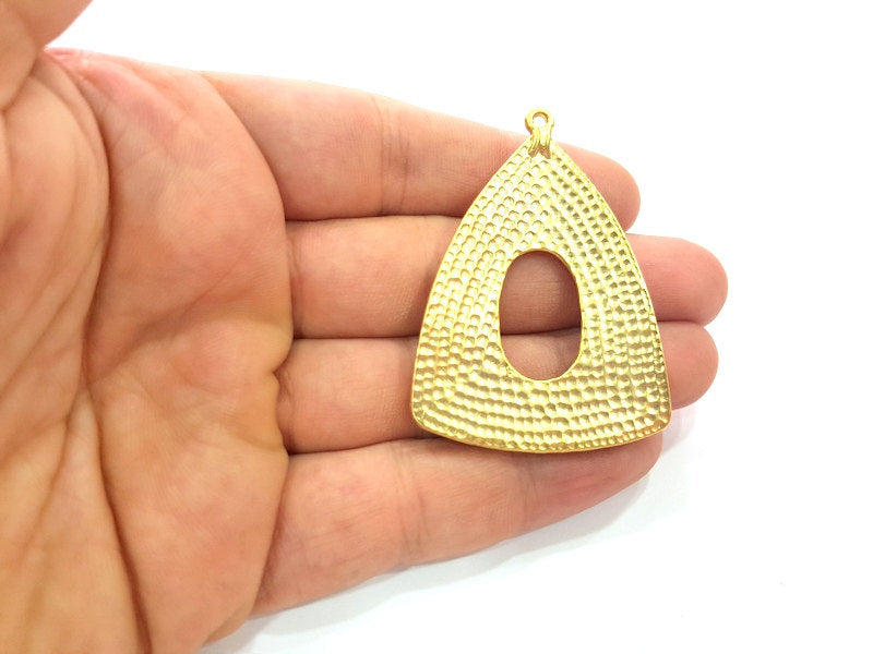 Gold Plated  Pendants Blank (56x42mm)  G6190