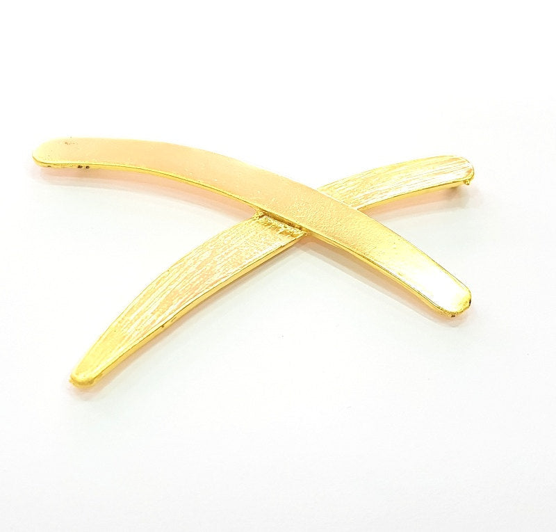 Gold Plated Connector Pendants (80x59mm)  G6230