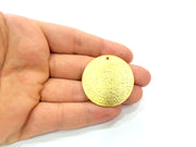 Gold Plated Medallion Pendants (40mm)  G6601