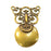 Antique Brass Tribal Pendant Antique Bronze  Medallion Pendant   (65x47mm) G6984