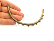 Collar Pendant Tribal Pendant Antique Bronze Pendant  (132x7mm) G6369