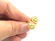 Adjustable Ring Blank, (3mm blank )  Gold Plated Brass G6133