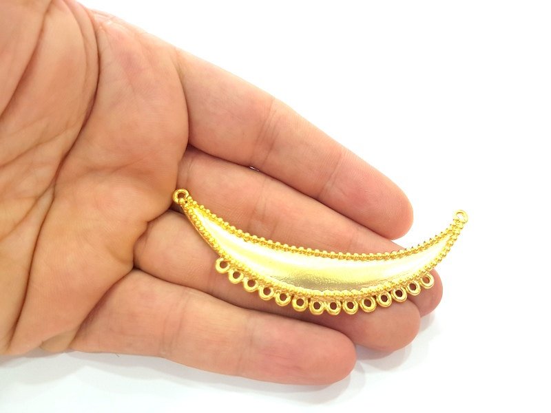 Gold Plated Collar Pendant  (84x17mm)  G6202