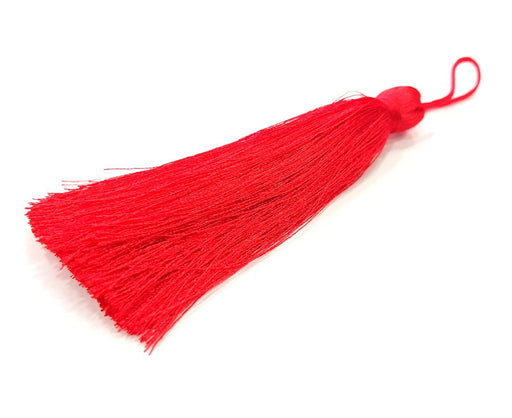 Dark Red Tassel ,  Large Thick   113 mm - 4.4 inches   G11172