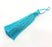 Blue Tassel ,  Large Thick   113 mm - 4.4 inches   G11173