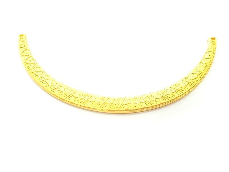 Gold Plated Collar Pendants (111x8mm)  G6216