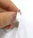Silver Pendant Bezel Base Setting Necklace Blank Mountings Antique Silver Plated Brass (25 mm blank) G6565