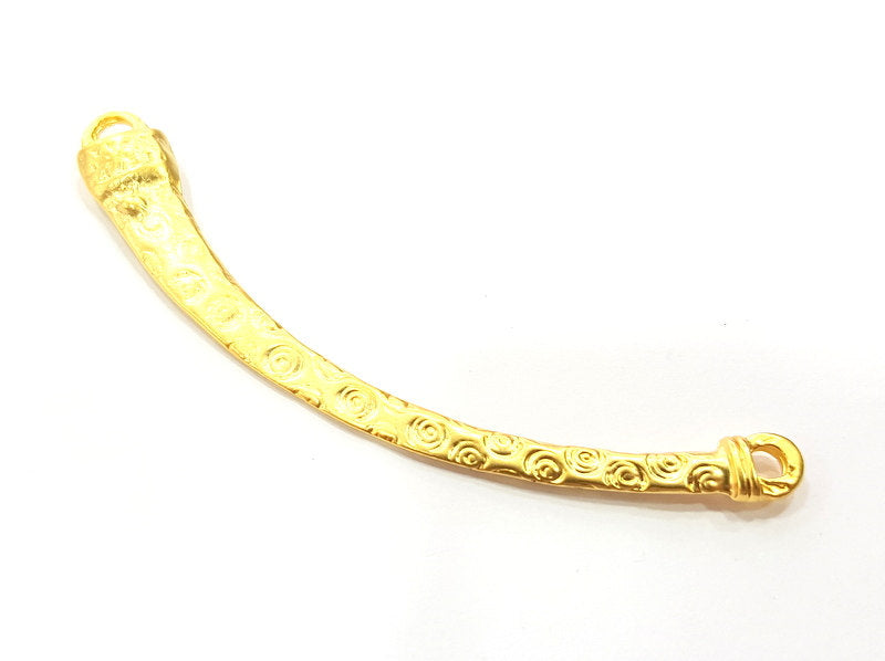 Gold Plated Connector Pendant  (89x10mm)  G6592