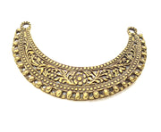 Antique Bronze Collar Pendant Connector  Necklace Bar (115x25mm) G7072
