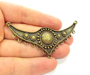 Antique Bronze Pendants (84x33mm) G6242