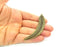 Antique Bronze Fern Leaf Pendants (81x17mm) G14055