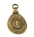 Antique Bronze  Pendant Blank (70x35mm)  G6257