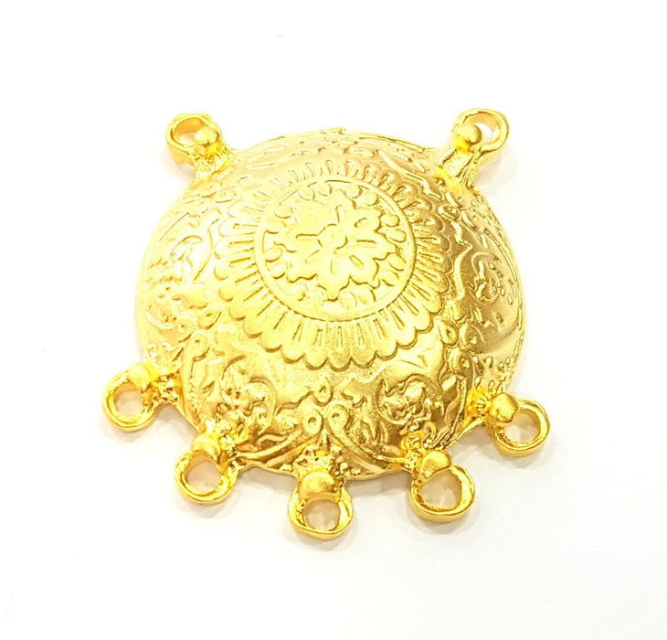 Tribal Pendant Gold Plated Pendant  (45x40mm)  G6285