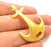 Gold Plated Anchor Pendants (54x35mm)  G6305