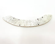 Silver Connector Pendant Antique Silver Plated Connector (85x12mm) G6802