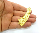 Gold Pendant Gold Plated Connector Pendant (70x22mm)  G6826