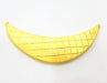 Gold Pendant Gold Plated Necklace Connector (108x26mm)  G6851