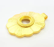 Gold Pendant Gold Plated Pendant (49x36mm)  G6853