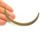 Antique Bronze Collar Pendant  (110x8mm) G8803