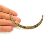 Antique Bronze Collar Pendant  (110x8mm) G8803