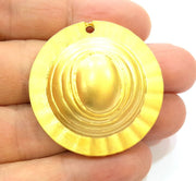 Gold Pendant Gold Plated Pendant (38mm)  G6866
