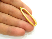 2 Gold Pendant Gold Plated Pendant (44x12mm) G6870