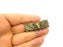 Antique Bronze Pendant  Necklace Connector (53x15mm) G6886