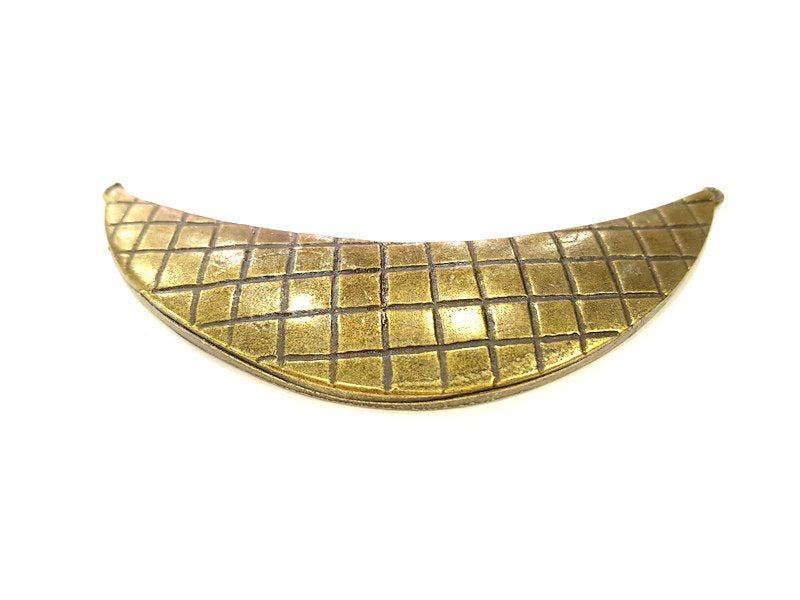 Antique Bronze Pendant Antique Bronze Collar Pendant  (108x26mm) G6889