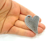 Silver Pendant Antique Silver Plated Pendants (65x42mm)  G6932